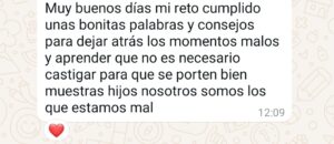 no es necesario castigar